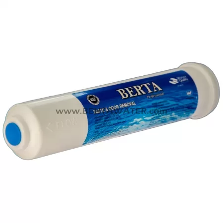 فیلتر کارتریج مرحله پنجم پست کربن (کربن خطی) دستگاه تصفیه آب خانگی