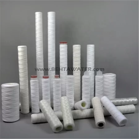 فیلتر کارتریج الیافی و نخ تابیده
