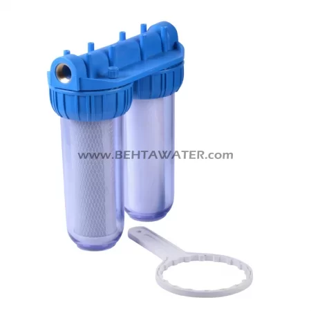 سیستم تصفیه آب نیمه‌صنعتی بهتا برای تصفیه کل آب ورودی به ساختمان