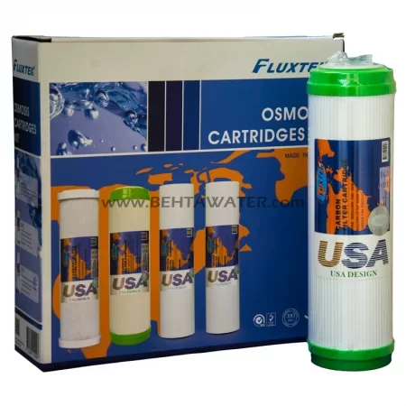 فیلتر کارتریج مرحله دوم کربن اکتیو (GAC) دستگاه تصفیه آب خانگی