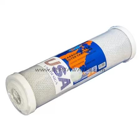 فیلتر کارتریج مرحله سوم کربن بلاک (CTO) دستگاه تصفیه آب خانگی