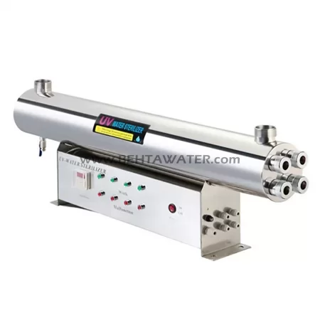 سیستم تصفیه آب نیمه‌صنعتی بهتا برای تصفیه کل آب ورودی به ساختمان